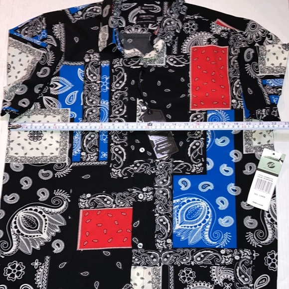 Geometrix New York Short sleeve shirt size Large - Picture 5 of 6